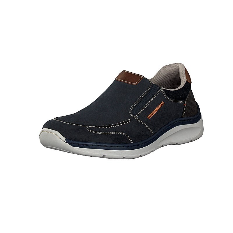 Slip On Rieker B8952-17 Para Homem - Azuis